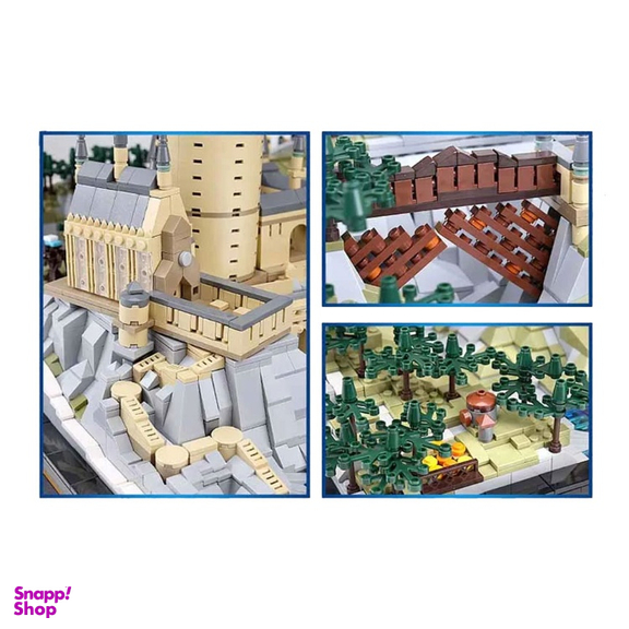 لگو مدل مدرسه هاگوارتز طرح هری پاتر