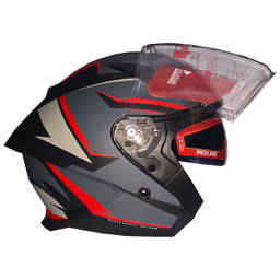 کلاه کاسکت ردلاین مدل بدون فک عینک دار کد RE_965_RD