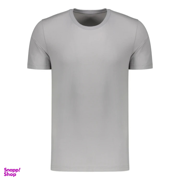 تیشرت راحتی آستین کوتاه مردانه مدل GD-s-19956398 رنگ طوسی