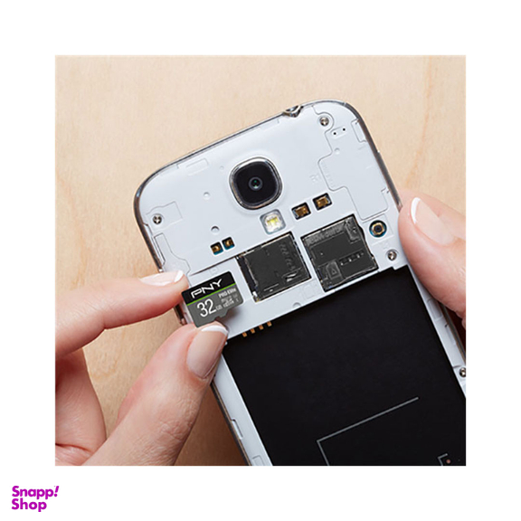 کارت حافظه microSDHC پی ان وای مدل PRO ELITE کلاس 10 استاندارد UHS-I U1 ظرفیت 32 گیگابایت به همراه آداپتور SD