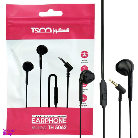 هندزفری باسیم تسکو مدل TH5062 طول کابل 1.2 متر