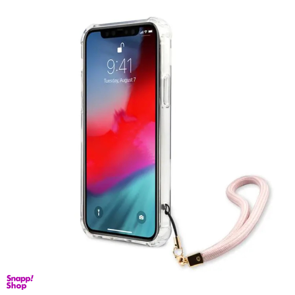 کاور موبایل گس مدل Marble مناسب اپل iphone 12/12 pro به همراه بند