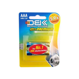 باتری نیم قلمی دی بی کی مدل LR03 Ultra PREMIUM بسته 6 عددی
