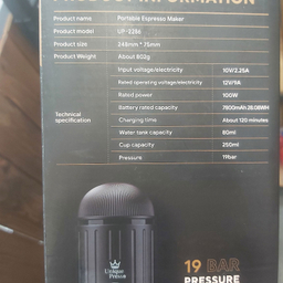 اسپرسوساز سفری یونیک پرسو مدل UP-2286