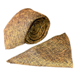 ست کراوات و دستمال جیب مردانه آیکت مدل محو