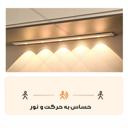 چراغ ال ای دی مدل زیر کابینتی کد LED6-60CM