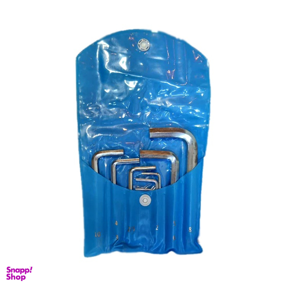 آچار آلن زیدار کد2030088 بسته 8 عددی