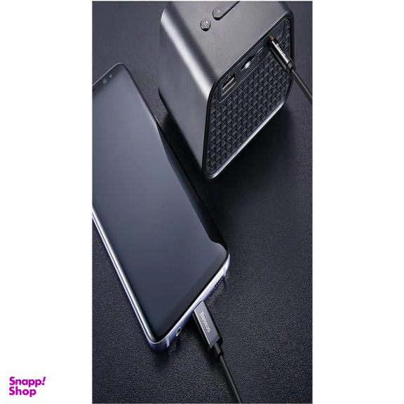 کابل انتقال صدا 3.5 میلی متری به Type-c بیسوس مدل M01 طول 1.2 متر