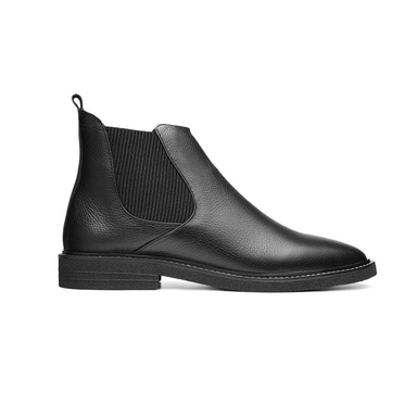 نیم بوت زنانه نوین چرم مدل 1633 WS3648 رنگ مشکی