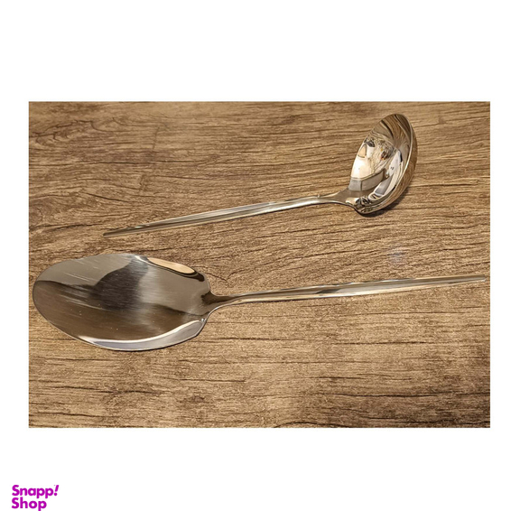 سرویس کفگیر و ملاقه 2 پارچه مدل مارپل