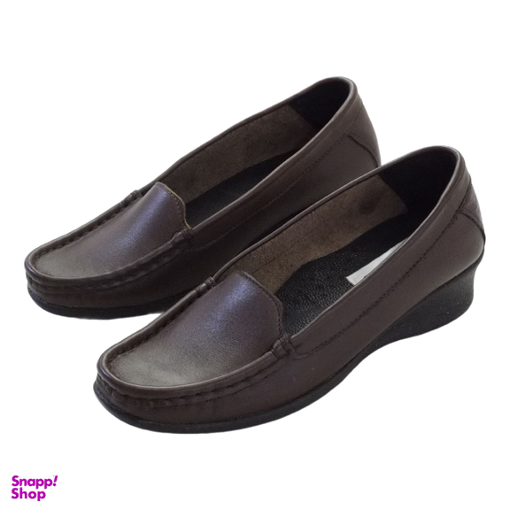 کفش راحتی زنانه چرم طبیعی شیفر کد 127