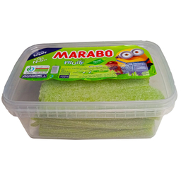 پاستیل نواری با طعم سیب ترش مارابو وزن 900 گرم