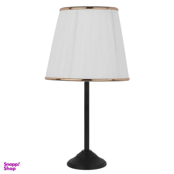 آباژور رومیزی نورهام مدل NHM-BLACKSILVERY-15