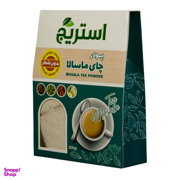 چای ماسالا بدون شکر استریج وزن 200 گرم