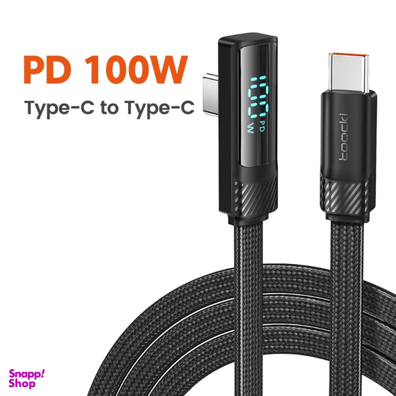 کابل USB-C توکی مدل 100W TQ-X49 طول 1 متر