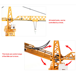 اسباب بازی کا دی دبلیو مدل  Tower Slewing Crane 1/50
