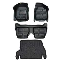 کفپوش پنج بعدی خودرو پانیذ مدل EVA مناسب پراید به همراه کفپوش صندوق