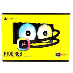 خنک کننده مایع پردازنده کورسیر مدل H100 RGB 240mm