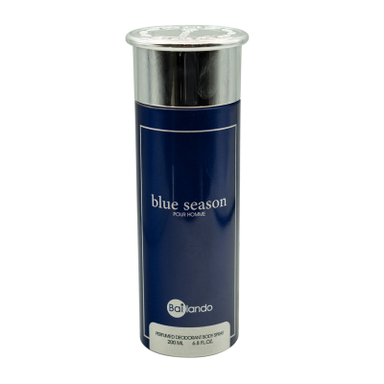 اسپری بدن مردانه بایلندو مدل BLUE SEASON حجم 200 میلی‌لیتر