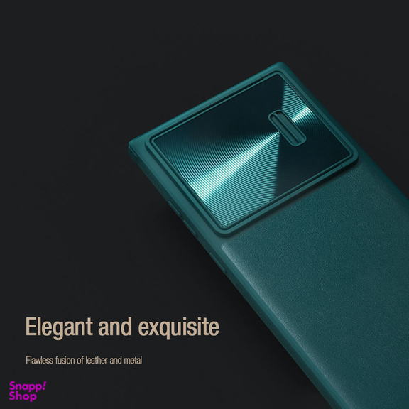 کاور نیلکین مدل CamShield Leather S Case مناسب برای گوشی موبایل سامسونگ Galaxy S23 Ultra