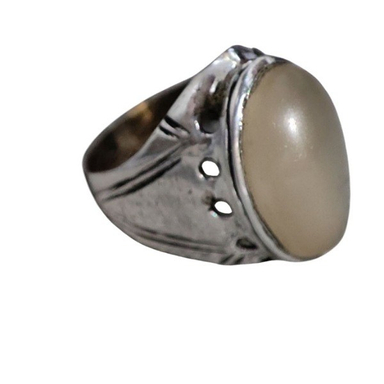 انگشتر نقره مردانه مدل عقیق زرد کهنه کد 1