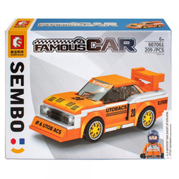 لگو 209 تکه سمبو مدل ماشین مسابقه کد 607061