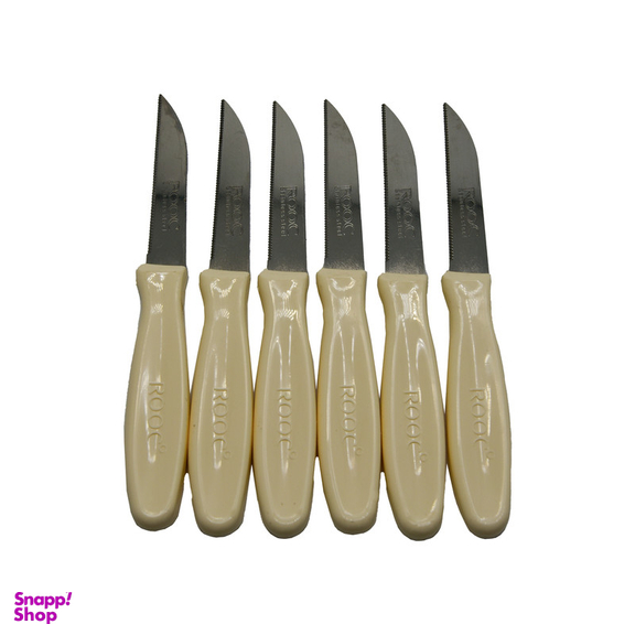چاقو میوه خوری روک کد 010002 مجموعه 6 عددی