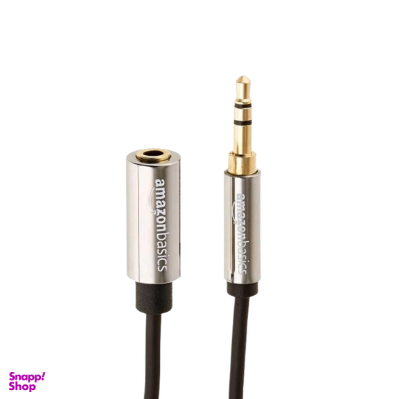 کابل افزایش طول AUX Jack 3.5mm آمازون بیسیکس مدل AM-1.83 طول 1.83 متر
