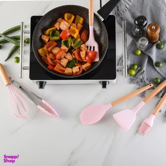 سرویس کفگیر و ملاقه 12 پارچه وون مدل KITCHEN LIFE-1007