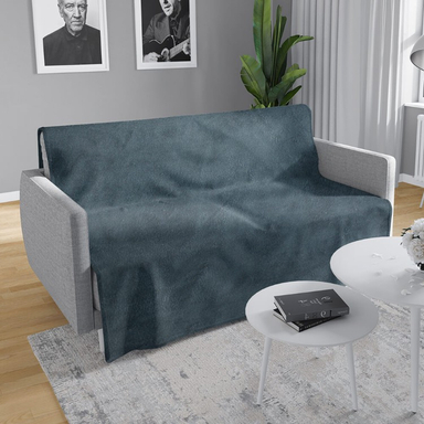 شال مبل شاران هوم مدل مخملی طرح ساده سایز 180×180 سانتی متر