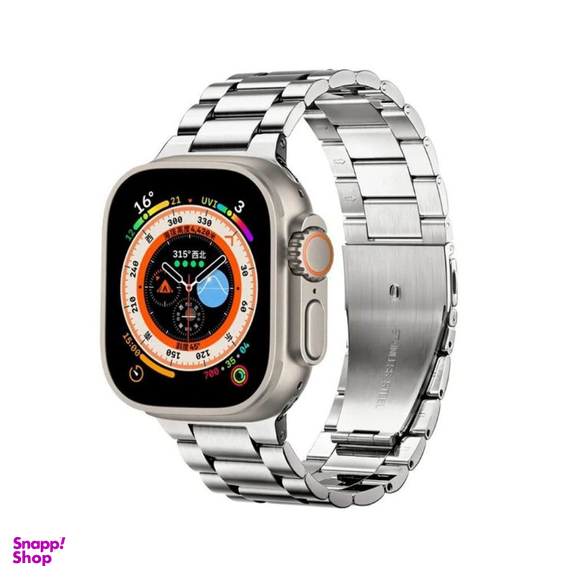 ست ساعت هوشمند و عقربه ای مدل JSYES M72 Ultra Max سایز 49 میلی‌ متر مجموعه 8 عددی