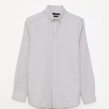 پیراهن آستین بلند یقه برگردان مردانه ال سی وایکیکی مدل Business Man