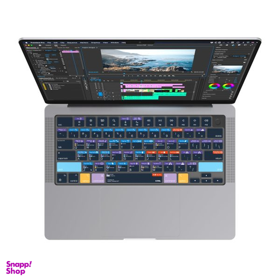 محافظ کیبورد جی سی پال مدل VerSkin Adobe Premiere Pro Shortcut