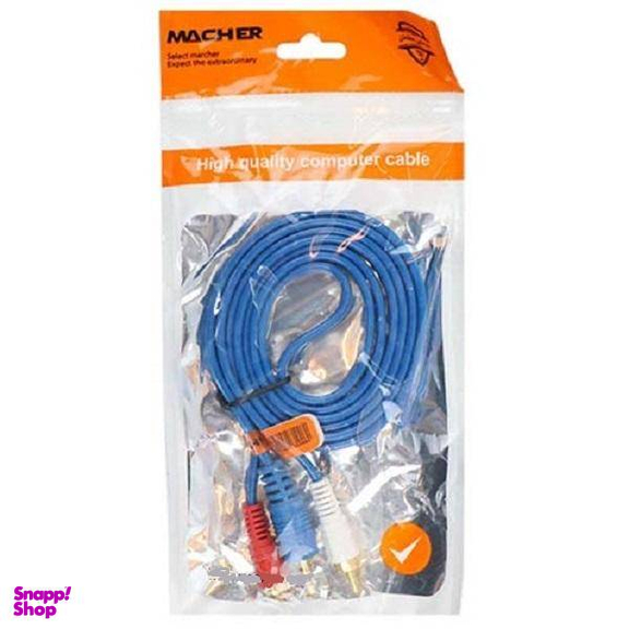 کابل تبدیل صدا به Jack 3.5mm مچر مدل MR-98 طول 1.5 متر