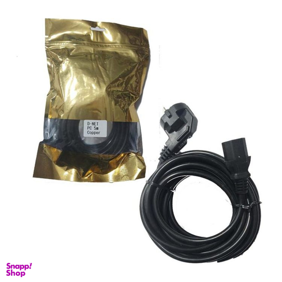 کابل برق کامپیوتر دی نت کد 5417 طول 5 متر