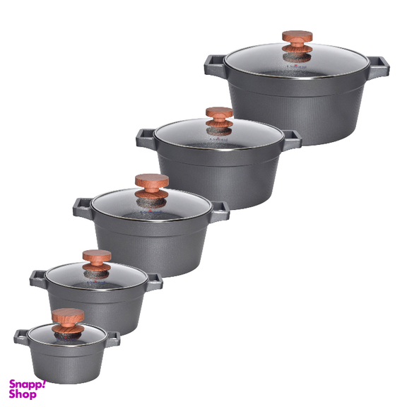 سرویس قابلمه و تابه گرانیتی 15 پارچه یونیک کد 8597