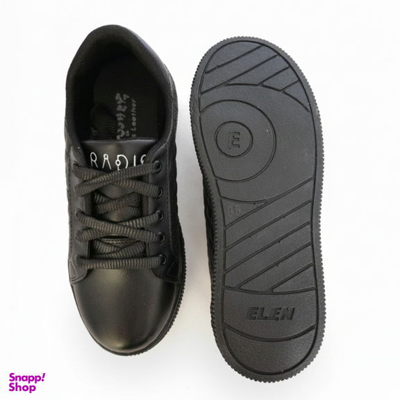 روزمره زنانه چرم راديس مدل امزی کد 686-GN مشکی