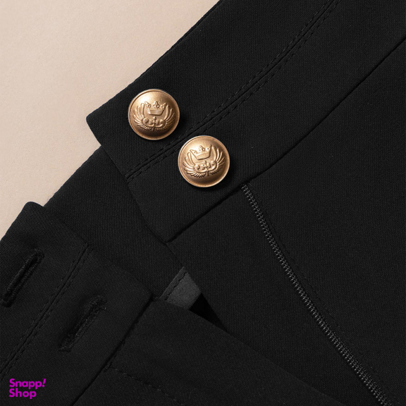 شلوار زنانه برنس مدل ثمر رنگ مشکی