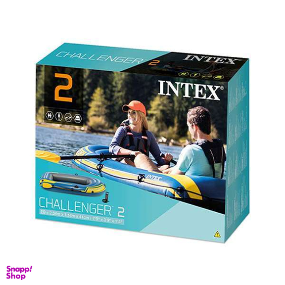 قایق بادی اینتکس مدل Challenger 2 کد 68367