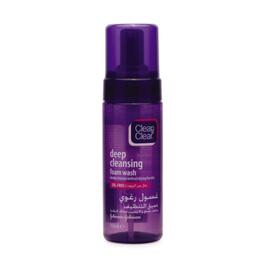 فوم شستشوی صورت کلین اند کلیر مدل Deep Cleansing حجم 150 میلی لیتر