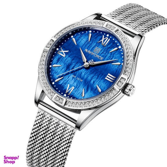 ساعت عقربه ای زنانه نیوی فورس کد nf5028sbl