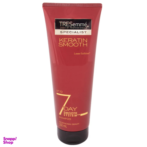 شامپو مو ترزمی مدل Keratin Smooth حجم 250 میلی لیتر