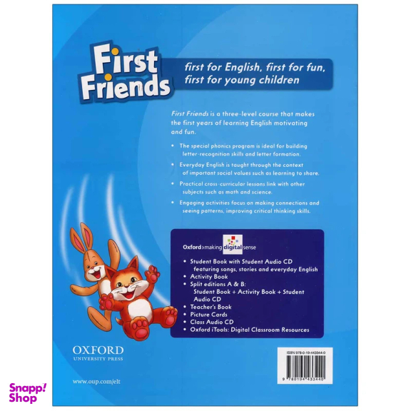 کتاب American First Friends اثر Susan lannuzzi انتشارات زبان مهر مجموعه 3 جلدی