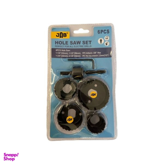 مته گردبر جاب مدل JB-0006 مجموعه 6 عددی