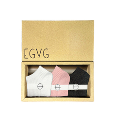 جوراب زنانه egvg طرح کبریتی کد w2-115 بسته 3 عددی
