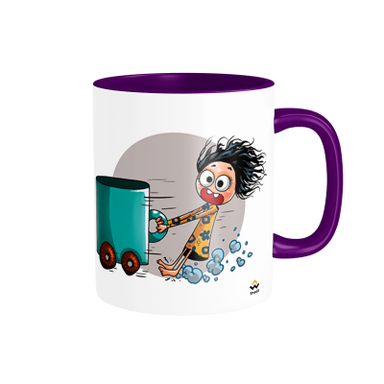 ماگ شادیت طرح توروخدا به لیوان من دست نزنید کد 06