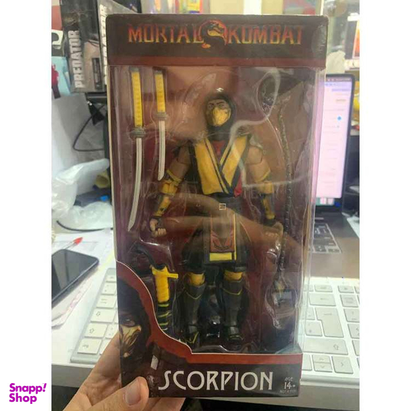 اکشن فیگور مدل مک فارلین مورتال کمبت طرح Mortal Kombat Scorpion