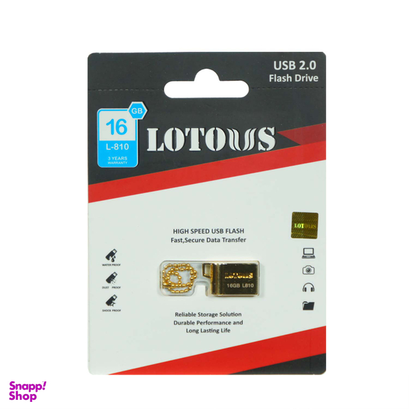فلش مموری لوتوس مدل L810 ظرفیت 16 گیگابایت