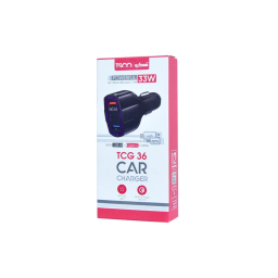 شارژر فندکی تسکو مدل TCG 36 QC3.0 PD 33W به همراه کابل Type-C