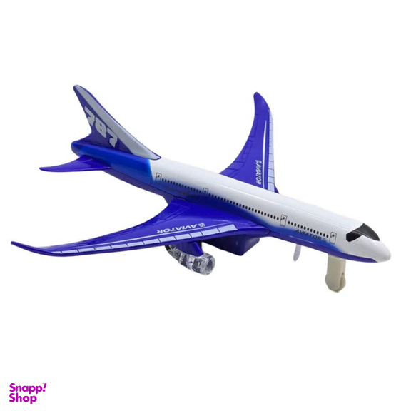 ماکت هواپیما ناب سل مدل مسافربری ایرباس موزیکال چراغدار AIRBUS 787